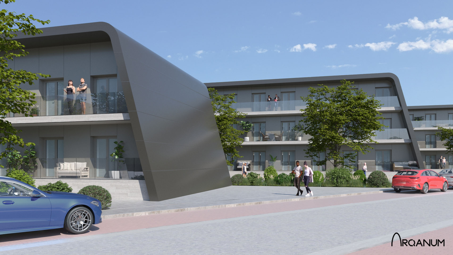 Edificio de viviendas en Valladolid, fachada